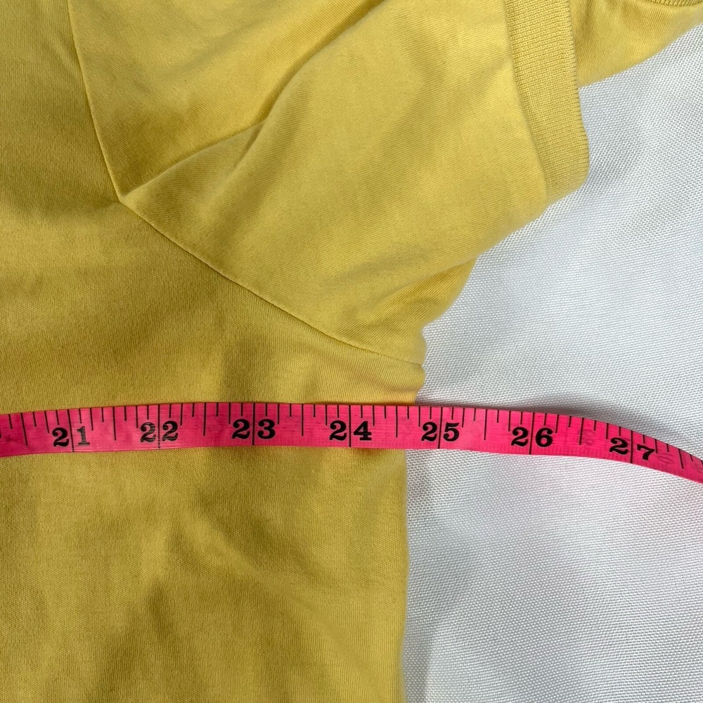 Ralph Lauren Polo Men short sleeve shirt yellow Pima Cotton Flesh Pony XXL - Picture 5 of 7